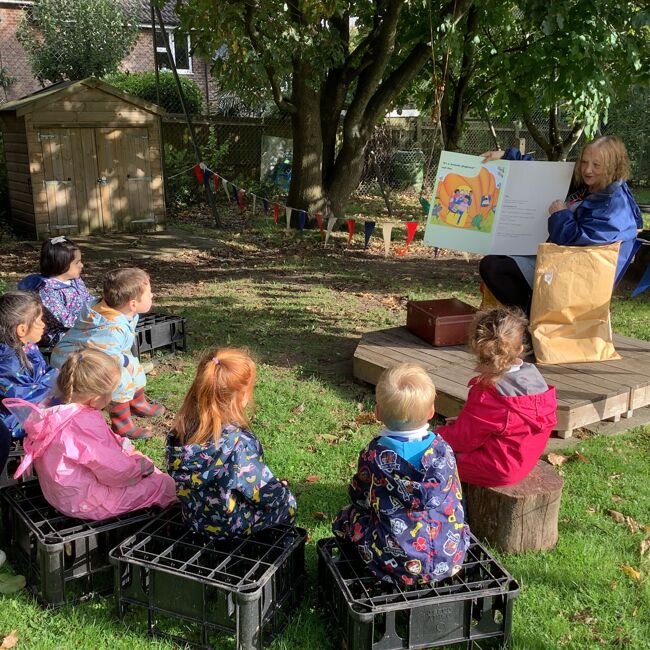 Nursery and Reception Author Visit