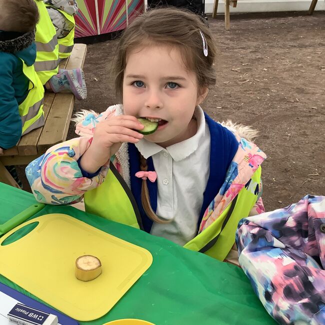 Reception class visit to Aldingbourne Country Centre