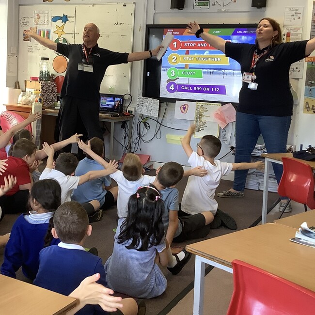 Hunter Class RNLI Visit